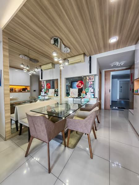Prive, 31 Punggol Field, 3 Bedrooms, 1,130 sqft, Executive Condominium For Rent, by Aaron Pan, 500123066 - Dining Room - PropertyGuru.com.sg