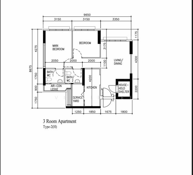 220B Sumang Lane, 220B Sumang Lane, 2 Bedrooms, 732 sqft, HDB Flat For Sale, by Vernie Lee, 500123142 - PropertyGuru.com.sg