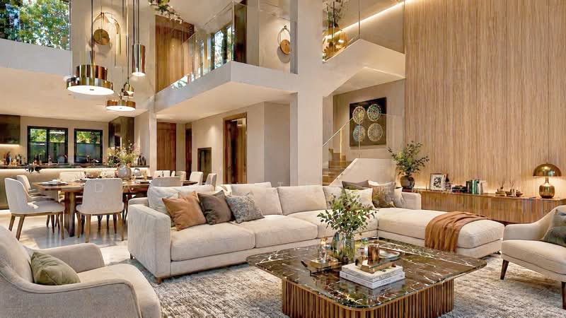 ⭐️ONLY $12.XM BRAND NEW PAIR SEMI-Ds IN D10 | WITHIN 1KM TO HENRY PARK PRIMARY | NEAR MRT & MKT⭐️, Mount Sinai Lane Grove Holland Jalan Kebaya Moonbeam Jelita Tenang Istimewa Maryland Ming Teck Greenleaf Sixth Haji Alias Namly Coronation Lim Tai See Allamanda Ampang Siantan Hua Guan Siantuan Lantana Lemon Lasia Lotus Lily Maple Cypress Fir Redwood, 5 Bedrooms, 7,133 sqft, Semi-Detached House For Sale, by Damian Tan 陈係赈, 500123167 - Living Room - PropertyGuru.com.sg