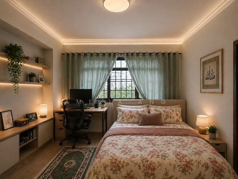 646 Woodlands Ring Road, 646 Woodlands Ring Road, 4 Bedrooms, 1,518 sqft, HDB Flat For Sale, by Amelia Ang, 500123174 - Bedroom - Enhanced - PropertyGuru.com.sg
