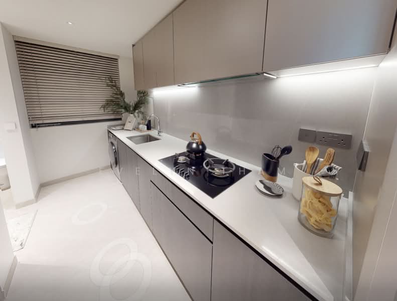 The Continuum, 1-8 Thiam Siew Avenue, 3 Bedrooms, 1,087 sqft, Condominium For Sale, by Evelyn Tham, 500123254 - Kitchen - PropertyGuru.com.sg