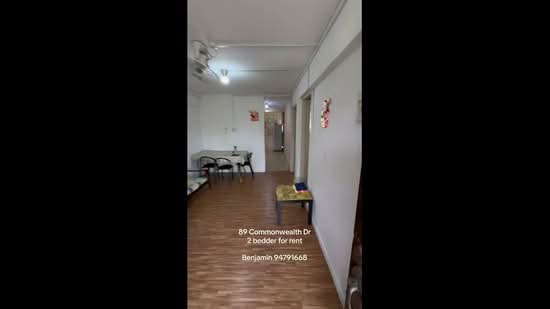 89 Commonwealth Drive, 89 Commonwealth Drive, Room Rental, 400 sqft, HDB Flat For Rent, by Benjamin Lim, 500123294 - PropertyGuru.com.sg