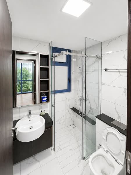 Wilshire Residences, 30 Farrer Road, 2 Bedrooms, 646 sqft, Condominium For Sale, by Ong Beng Yew, 500123298 - Bathroom - PropertyGuru.com.sg