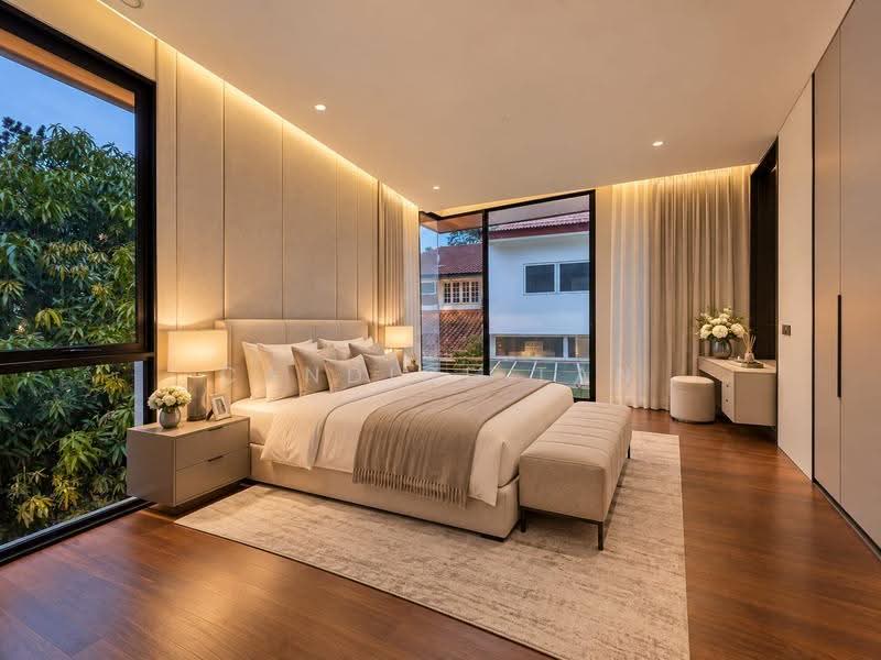 ⭐️EXCLUSIVE LISTING⭐️ Holland/ Jelita Brand new Majestic BUNGALOW with huge pool, Holland Road / Moonbeam/Jelita/ Mount Sinai, Tanglin / Holland / Bukit Timah, 7 Bedrooms, 9,230 sqft, Detached House For Sale, by Candice Tan, 500123353 - Bedroom - PropertyGuru.com.sg