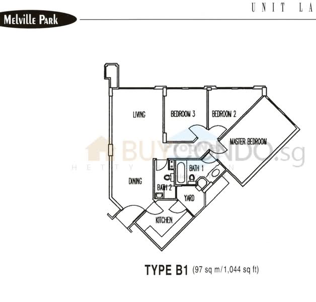 Melville Park, 22 Simei Street 1, 3 Bedrooms, 1,044 sqft, Apartment For Sale, by Hetty Hassan, 500123488 - PropertyGuru.com.sg