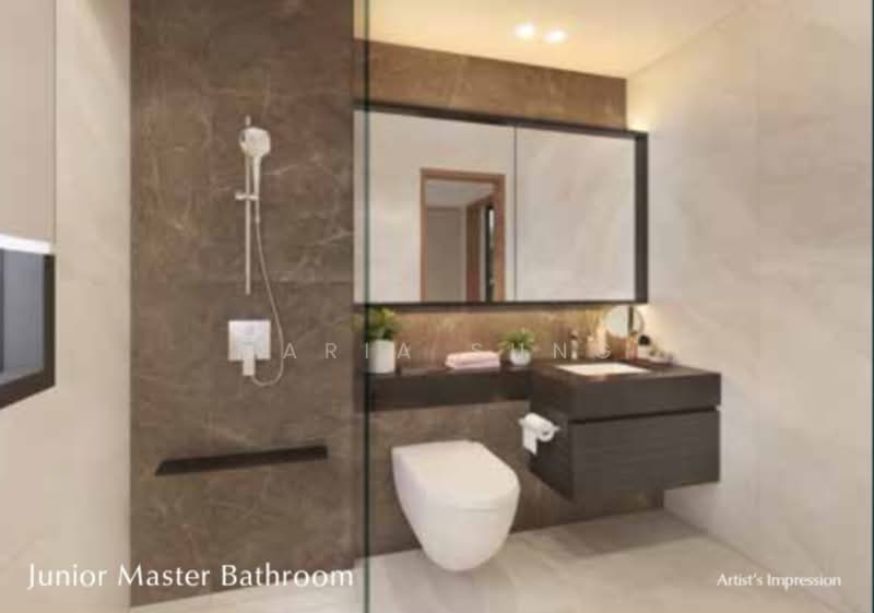 Villas @ Old Tampines Road, 32 Old Tampines Road, 5 Bedrooms, 4,166 sqft, Semi-Detached House For Sale, by Maria Sung, 500123491 - Bathroom - PropertyGuru.com.sg