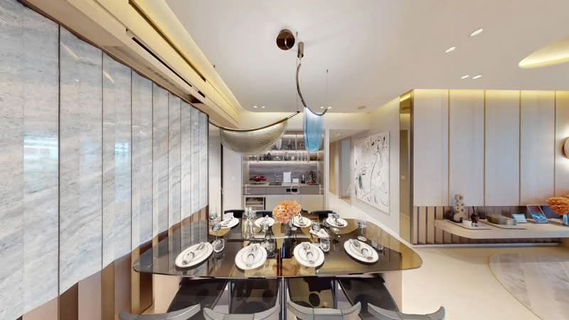 Union Square Residences, 28 Havelock Road,, 3 Bedrooms, 1,066 sqft, Condominium For Sale, by Raye Cham, 500123612 - Dining Room - PropertyGuru.com.sg