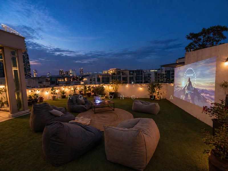 Caribbean at Keppel Bay, 36 Keppel Bay Drive, 4 Bedrooms, 3,541 sqft, Condominium For Sale, by Zheng Zong Jian, 500123665 - Roof top garden ID Treatment 03 - PropertyGuru.com.sg
