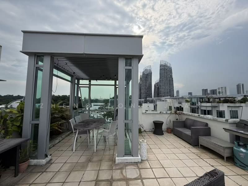 Caribbean at Keppel Bay, 36 Keppel Bay Drive, 4 Bedrooms, 3,541 sqft, Condominium For Sale, by Zheng Zong Jian, 500123665 - Roof Top garden - PropertyGuru.com.sg