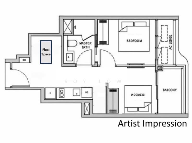Rare BNew Sea View 2bed 1bath layout - East Coast Bayshore MRT Marine Parade Katong Mall, , 2 Bedrooms, 513 sqft, Condominium For Sale, by Roy Low, 500123679 - PropertyGuru.com.sg