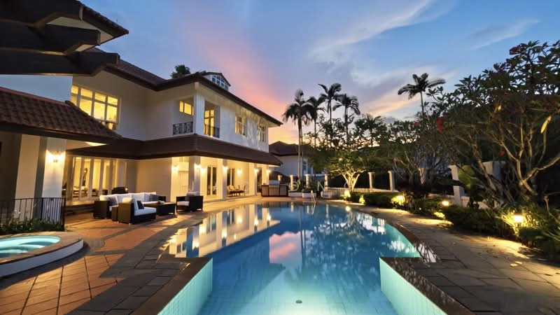 For Rent - Timeless European Style Good Class Bungalow at Dempsey Vicinity