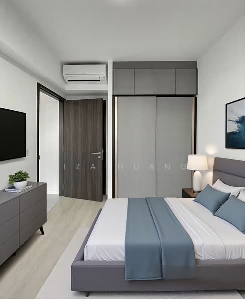 Riverfront Residences, 51 Hougang Avenue 7, 1 Bedroom, 463 sqft, Condominium For Sale, by Liza Huang, 500123711 - Bedroom - PropertyGuru.com.sg
