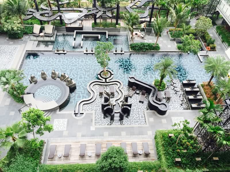 OUE Twin Peaks, 33 Leonie Hill Road, 1 Bedroom, 549 sqft, Condominium For Sale, by Lex Lim 林双麟, 500123736 - Pool - PropertyGuru.com.sg