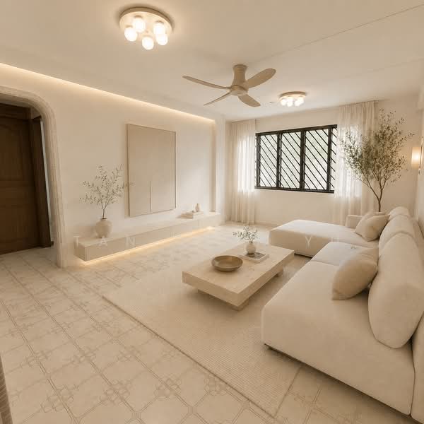 573 Cheng San Court, 573 Ang Mo Kio Avenue 3, 3 Bedrooms, 990 sqft, HDB Flat For Sale, by Tan Guan Yu, 500123744 - Living Room - PropertyGuru.com.sg