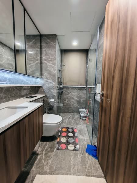 Lentor Modern, Lentor Central, 2 Bedrooms, 732 sqft, Condominium For Rent, by Eugene Kang, 500123776 - Bathroom - PropertyGuru.com.sg