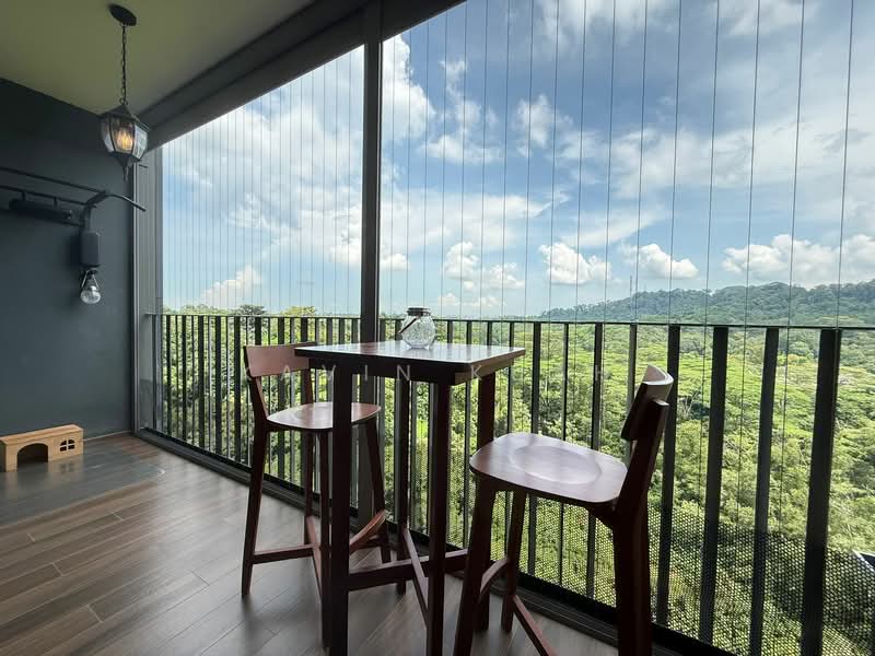 Foresque Residences, 105 Petir Road, 3 Bedrooms, 1,184 sqft, Condominium For Sale, by Kavin Kuah, 500123920 - Balcony - PropertyGuru.com.sg