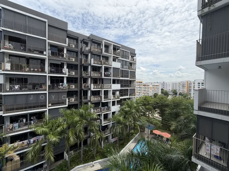 The Wisteria, 590 Yishun Ring Road, 3 Bedrooms, 969 sqft, Condominium For Sale, by Joyce Lye Hui Xin, 500123928 - Balcony - PropertyGuru.com.sg