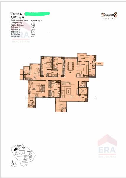 Draycott Eight, 4 Draycott Park, 2 Bedrooms, 2,863 sqft, Condominium For Rent, by Maria Phua, 500123965 - PropertyGuru.com.sg