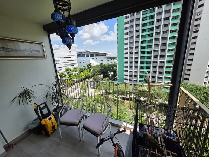 Sol Acres, 14 Choa Chu Kang Grove, 2 Bedrooms, 614 sqft, Executive Condominium For Sale, by Andy Lim 林佳俊, 500123982 - Balcony - PropertyGuru.com.sg