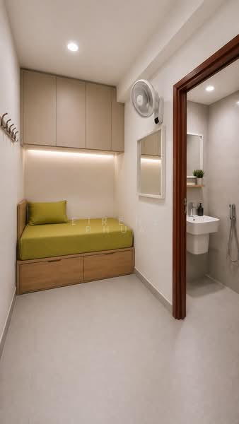 Yew Mei Green, 50 Choa Chu Kang North 6, 4 Bedrooms, 1,593 sqft, Condominium For Sale, by Eirene Phua, 500124011 - Home-staged Impression - Helper’s Roo - PropertyGuru.com.sg