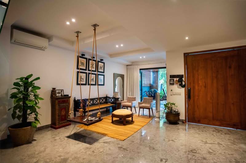 Newly Rebuilt Designer Home - Modern 2.5-Sty Terrace Facing Park! Prime East Living!, , 5 Bedrooms, 3,200 sqft, Terraced House For Sale, by Ryan Heng, 500124033 - Living Room - PropertyGuru.com.sg