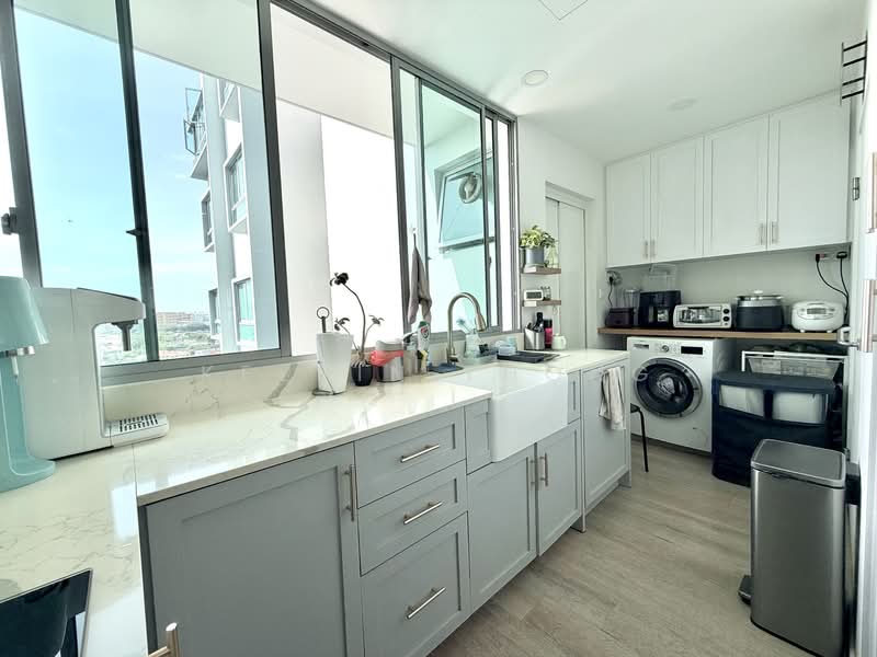 Botannia, 27A West Coast Park, 4 Bedrooms, 1,625 sqft, Condominium For Sale, by Kelvin Thong, 500124123 - Kitchen - PropertyGuru.com.sg