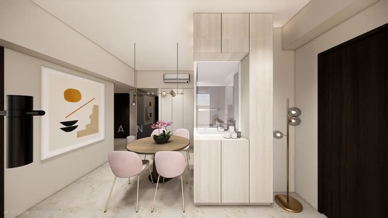 Botanique at Bartley, 225 Upper Paya Lebar Road, 2 Bedrooms, 732 sqft, Condominium For Sale, by Tan Sze Wei, 500124128 - Dining Room - PropertyGuru.com.sg
