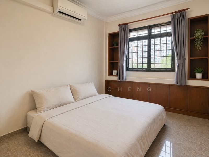 121 Rivervale Drive, 121 Rivervale Drive, 3 Bedrooms, 1,184 sqft, HDB Flat For Sale, by Bryan Cheng, 500124142 - Bedroom ( cleaned up by AI ) - PropertyGuru.com.sg