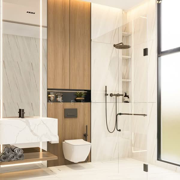 ◤ D15 TOP SOON BUNGALOW HUGE BUILD 8 Bedrooms View Today Near Mrt, , 8 Bedrooms, 12,200 sqft, Detached House For Sale, by Anselm Teo, 500124152 - Bathroom - PropertyGuru.com.sg