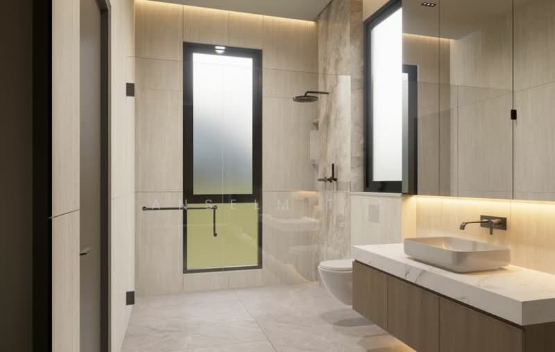 ◤ D15 TOP SOON BUNGALOW HUGE BUILD 8 Bedrooms View Today Near Mrt, , 8 Bedrooms, 12,200 sqft, Detached House For Sale, by Anselm Teo, 500124152 - Bathroom - PropertyGuru.com.sg