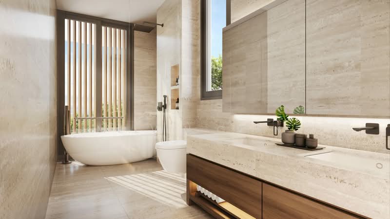 Brand New CT @ Dyson Chancery Novena Region, , 5 Bedrooms, 5,800 sqft, Corner Terrace For Sale, by Melvin Chan, 500124178 - Bathroom - PropertyGuru.com.sg