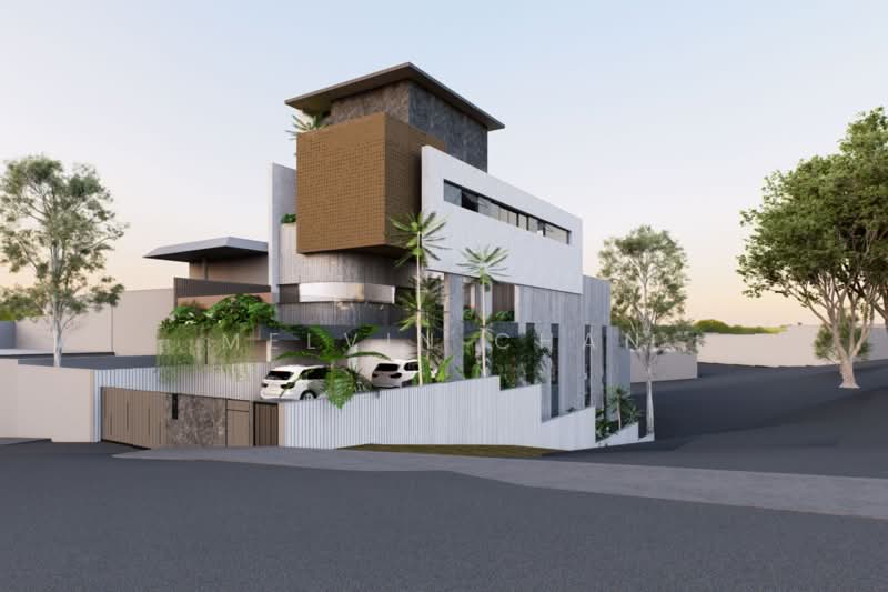 Modern CT 6 levels walking distance to MRT, , 5 Bedrooms, 7,940 sqft, Corner Terrace For Sale, by Melvin Chan, 500124199 - Exterior - PropertyGuru.com.sg