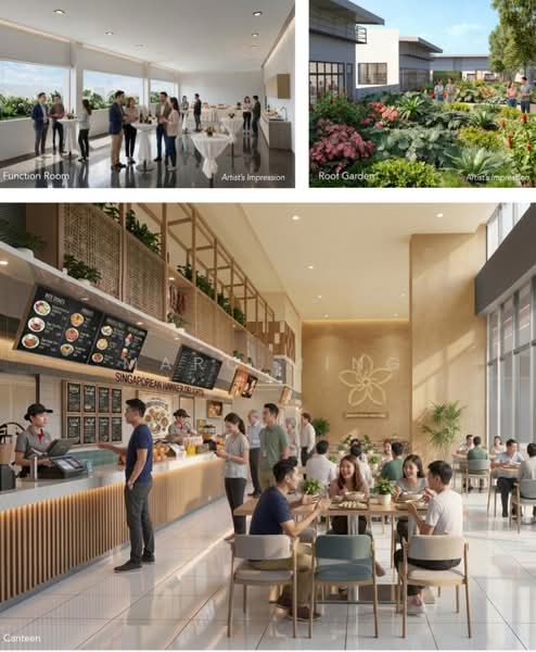 Gate+, Tukang Innovation Drive, 1,615 sqft, Factory / Workshop (B2) For Sale, by Marc Ming, 500124208 - Canteen & Gardens - CommercialGuru.com.sg