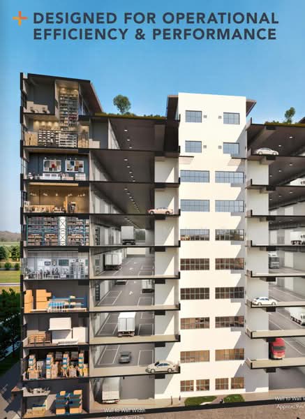 Gate+, Tukang Innovation Drive, 1,615 sqft, Factory / Workshop (B2) For Sale, by Marc Ming, 500124208 - Cross sections across 10 floors - CommercialGuru.com.sg