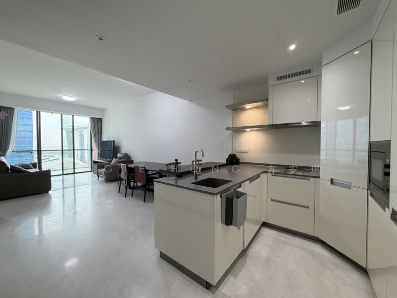 Marina One Residences, 21 Marina Way, 2 Bedrooms, 1,163 sqft, Condominium For Rent, by Angie Hong 方安琪, 500124212 - Kitchen - PropertyGuru.com.sg
