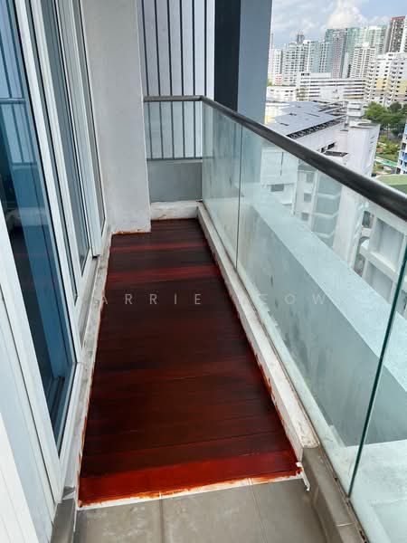 Prestige Heights, 348 Balestier Road, 3 Bedrooms, 1,076 sqft, Apartment For Rent, by Carrie Leow, 500124229 - Balcony - PropertyGuru.com.sg