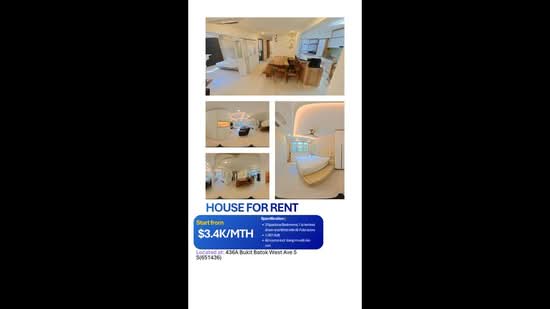 436A Bukit Batok West Avenue 5, 436A Bukit Batok West Avenue 5, 3 Bedrooms, 1,001 sqft, HDB Flat For Rent, by Ken Cai, 500124249 - PropertyGuru.com.sg