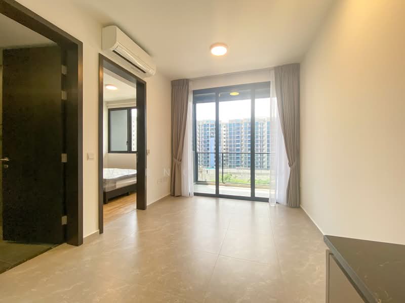 Park Colonial, 8 Woodleigh Lane, 1 Bedroom, 463 sqft, Condominium For Rent, by Vernon Low, 500124281 - Living Room - PropertyGuru.com.sg