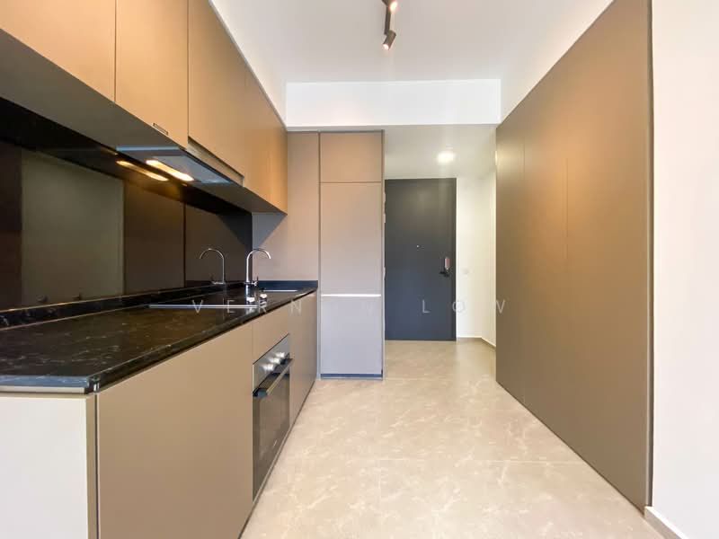 Park Colonial, 8 Woodleigh Lane, 1 Bedroom, 463 sqft, Condominium For Rent, by Vernon Low, 500124281 - Kitchen - PropertyGuru.com.sg