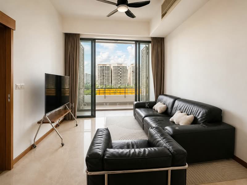 Watertown, 71 Punggol Central, 1 Bedroom, 603 sqft, Condominium For Rent, by Ho Mei Kit, 500124341 - Living Room - PropertyGuru.com.sg