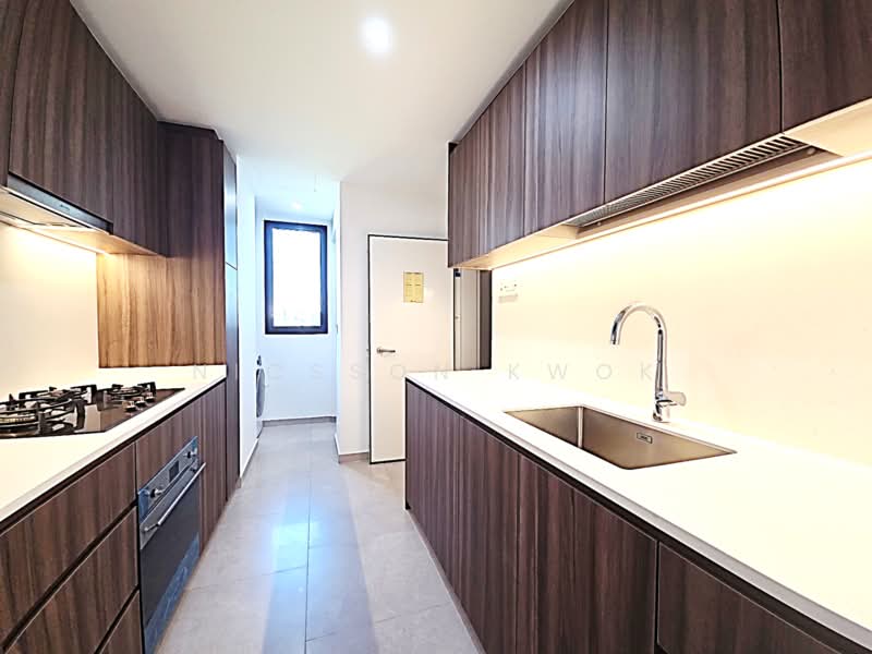 Lentor Modern, 3 Lentor Central, 3 Bedrooms, 1,109 sqft, Condominium For Rent, by Nicsson Kwok, 500124355 - Kitchen - PropertyGuru.com.sg