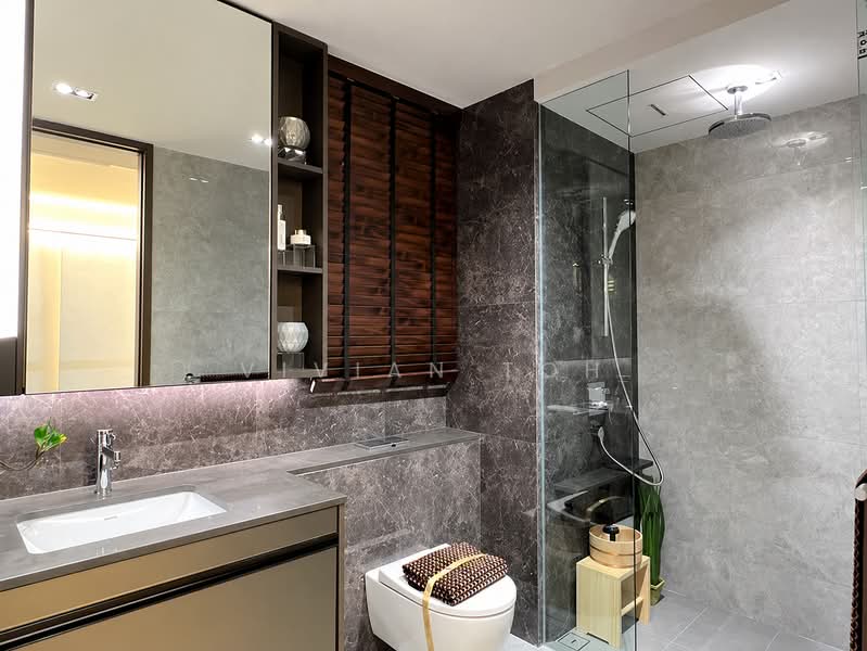 Tembusu Grand, 94 Jalan Tembusu, 3 Bedrooms, 990 sqft, Condominium For Sale, by Vivian Toh, 500124392 - Bathroom - PropertyGuru.com.sg
