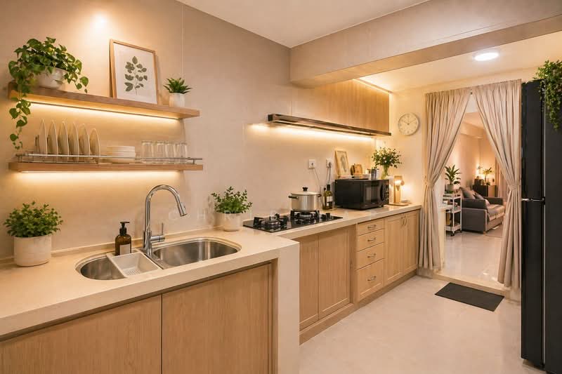 12 Upper Boon Keng Road, 12 Upper Boon Keng Road, 2 Bedrooms, 710 sqft, HDB Flat For Sale, by Chris Yap, 500124640 - Kitchen - PropertyGuru.com.sg