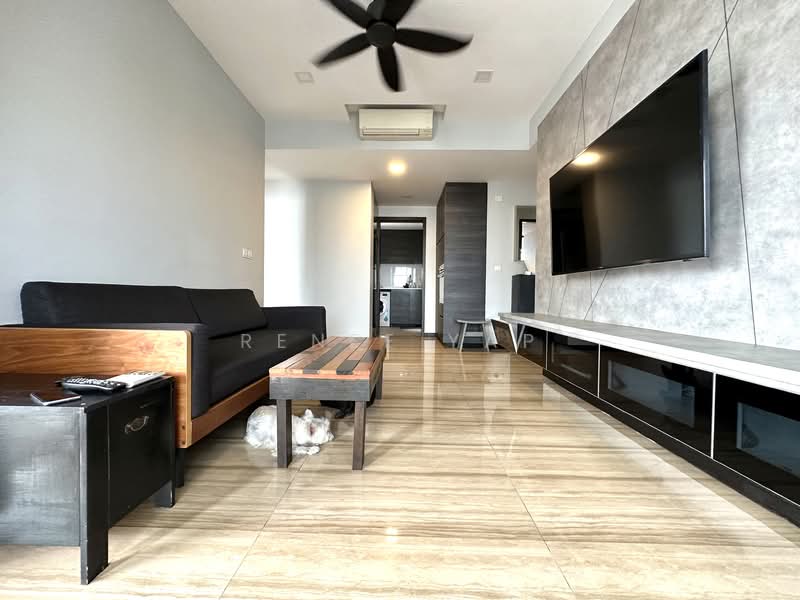 Sims Urban Oasis, 2 Sims Drive, 3 Bedrooms, 1,023 sqft, Condominium For Rent, by Renee Yap, 500124662 - Living Room - PropertyGuru.com.sg
