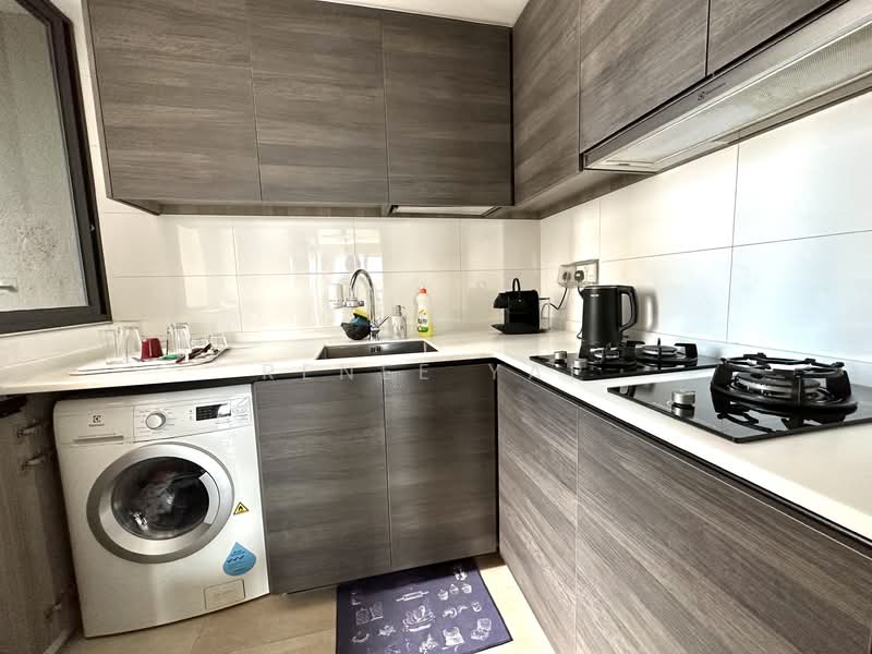 Sims Urban Oasis, 2 Sims Drive, 3 Bedrooms, 1,023 sqft, Condominium For Rent, by Renee Yap, 500124662 - Kitchen - PropertyGuru.com.sg