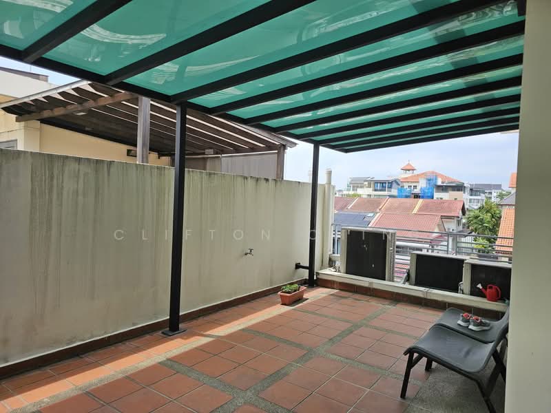 La Belle, Recreation Lane, 4 Bedrooms, 2,961 sqft, Cluster House For Rent, by Clifton Ching, 500124700 - Balcony - PropertyGuru.com.sg