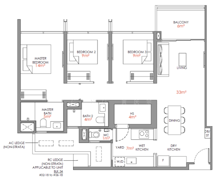Narra Residences, 50 Dairy Farm Walk, 4 Bedrooms, 1,378 sqft, Condominium For Sale, by KC Ng 黄庆宗, 500124712 - PropertyGuru.com.sg