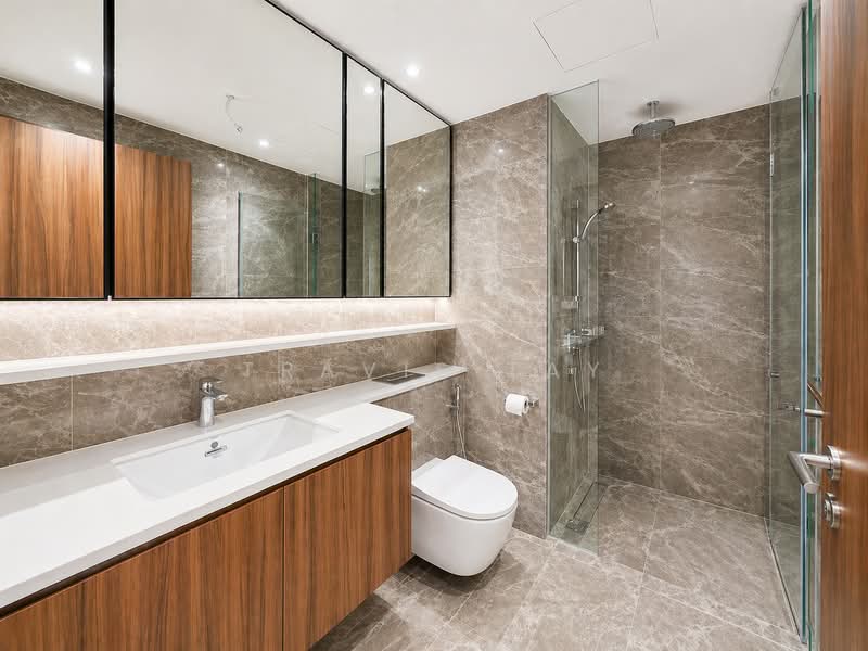 Lentor Modern, 5 Lentor Central, 2 Bedrooms, 678 sqft, Condominium For Sale, by Travis Tay, 500124796 - Bathroom - PropertyGuru.com.sg