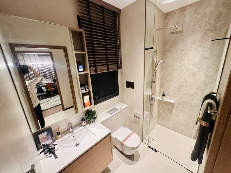 The Sen, De Souza Avenue, 3 Bedrooms, 872 sqft, Condominium For Sale, by Murphy Lee, 500124827 - Bathroom - PropertyGuru.com.sg