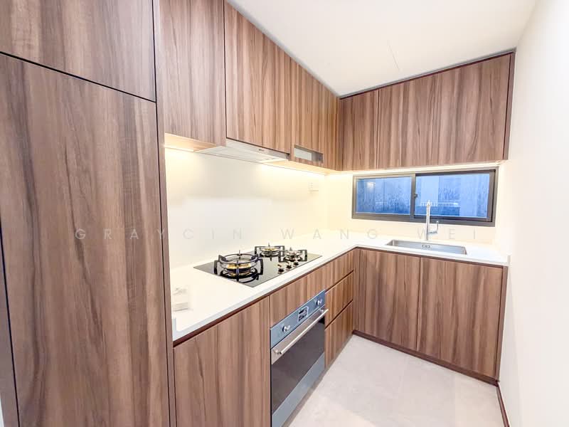 Lentor Modern, 3 Lentor Central, 3 Bedrooms, 990 sqft, Condominium For Sale, by Graycin Wang Wei Ru, 500124832 - Kitchen - PropertyGuru.com.sg